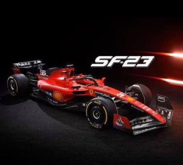 Looksmart 1:43 Ferrari SF-23 Monza Grand Prix 2023 - Carlos Sainz 