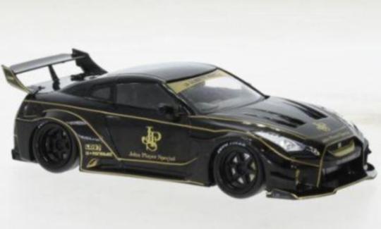 IXO 1:43 Nissan 35GT-RR LB-Silhouette Works GT , schwarz, RHD, JPS, 2019 