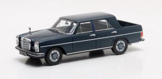 Matrix 1:43 Mercedes Binz W115 Pick-Up Double Cabin blue 197 