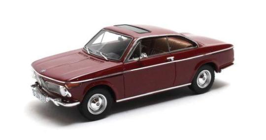 Matrix 1:43 BMW 1600-2 Baur Coupe red 1967 