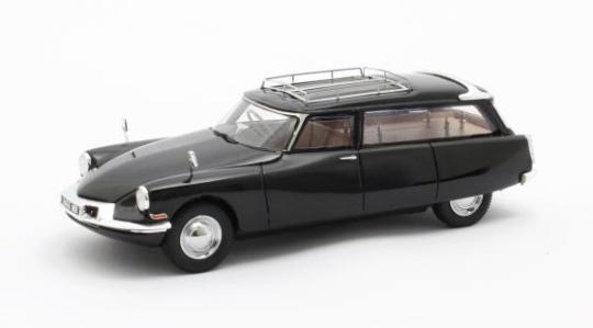 Matrix 1:43 Citroen ID19 Cortege Slough Factory Hearse 1962 black 