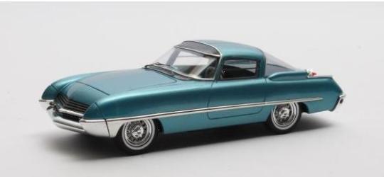 Matrix 1:43 Ford Cougar 406 Concept Car blue metallic 1962 