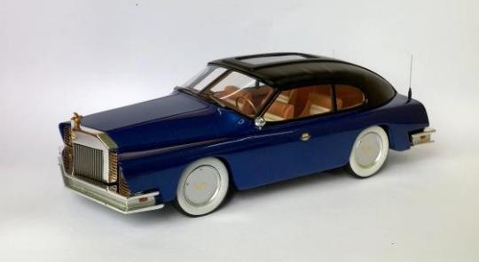 Matrix 1:43 Mohs Ostentatienne Opera Sedan - 1967 blue 