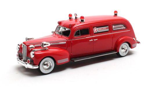 Matrix 1:43 Packard Henney ambulance red 1941 