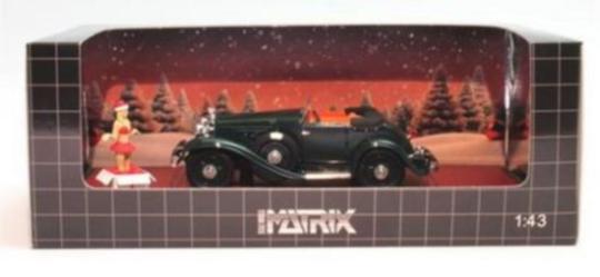 Matrix 1:43 Stutz DV32 Super Bearcat green 1932   Special X-mas edition 2024 