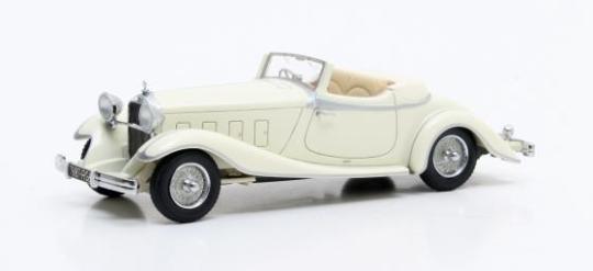 Matrix 1:43 Delage D8S De Villars Roadster - white 