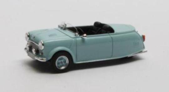 Matrix 1:43 Mengers Mini 3 WP III mpi 3 wheeler green 