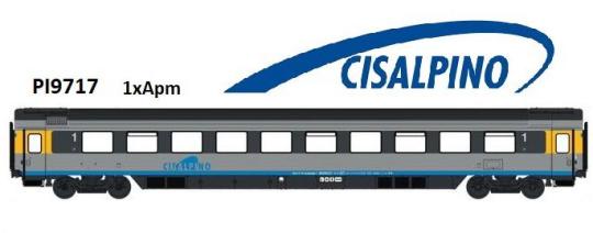 LS Models 1:87 Cisalpino 1xApm, livrea Cisalpino, SBB ep.V 