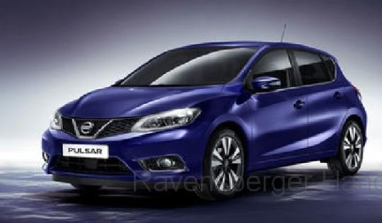 IXO 1:43 Nissan Pulsar - 2015 - blue metallic 