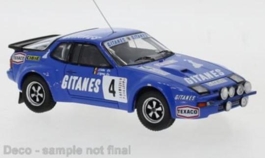 IXO 1:43 Porsche 924 Carrera GTS Gitanes, No. 4  Boucles de Spy J. Ickx/J. Igrec 