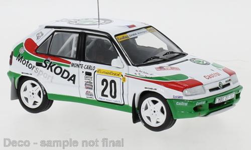 IXO 1:43 Skoda Felicia Kit Car, No.20, Rallye Monte Carlo 1997 E.Triner/J.Gal 