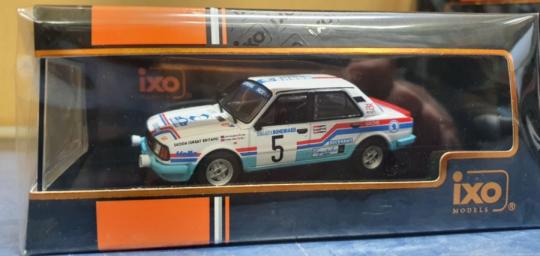 IXO 1:43 Skoda 130 L, No.5, Rallye Bohemia, J.Haugland/B.Wil 