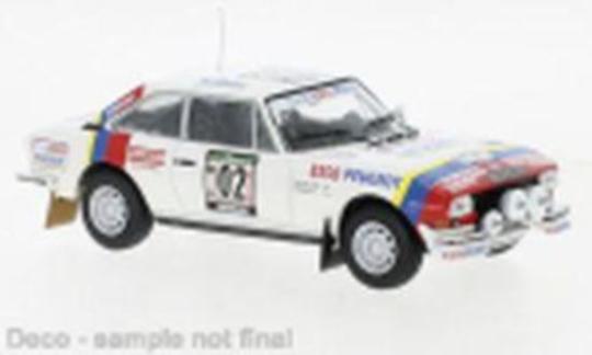 IXO 1:43 Peugeot 504 Coupe V6, No.2, Rally WM, Rallye Cote d 