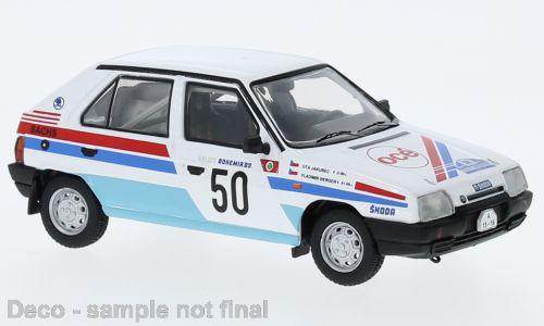 IXO 1:43 Skoda Favorit 136L, No.50, Rally Bohemia, V.Berger/ 