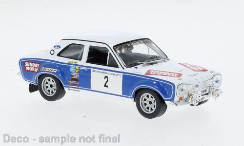 IXO 1:43 Ford Escort MK I RS 1600, Circuit of ireland, 1975 