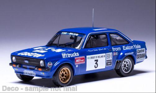 IXO 1:43 Ford Escort MK II RS 1800 #3 - Circuit of Ireland 1980 -B.Coleman - N.B 