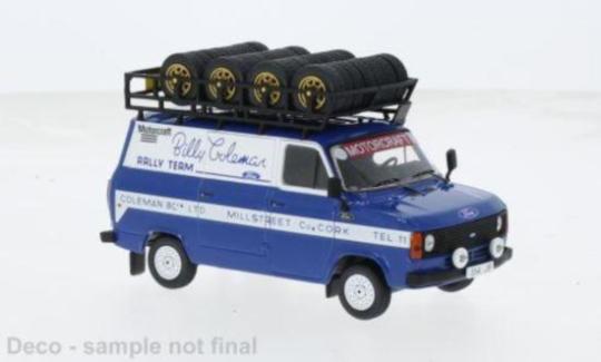 IXO 1:43 Ford Transit MkI, Billy Coleman Rally Team 