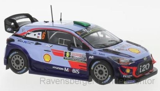 IXO 1:43 Hyundai i20 WRC, No.6, Rallye WM, Rallye Australien H.Paddon/S.Marshall 