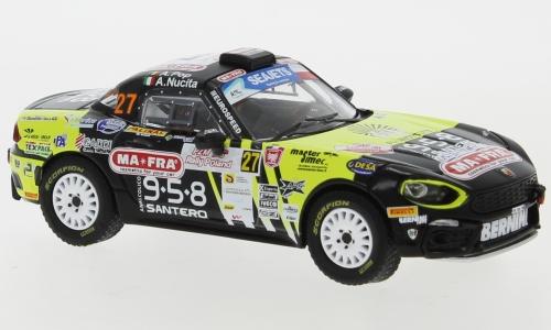 IXO 1:43 Fiat Abarth 124 RGT - #27 - Rallye Poland 2019 