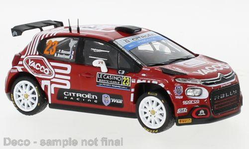 IXO 1:43 Citroen C3 Rally2, No.23, WRC, Rally Monte Carlo , 