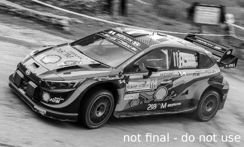 IXO 1:43 Hyundai i20 N Rally1, No.11, WRC, Rally Croatia, T.Neuville/M.Wydaeghe 