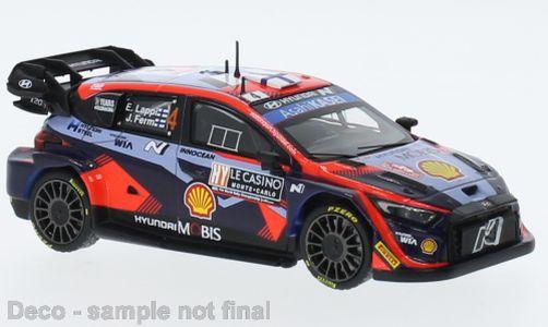 IXO 1:43 Hyundai i20 N, No.4, Hyundai Motorsport, WRC1 Rally Monte Carlo , E.Lap 