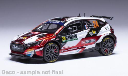 IXO 1:43 Hyundai i20 N Rally2, No.24, WRC, Rallye Monte Carl 