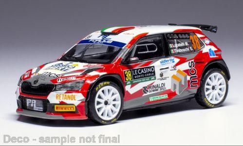 IXO 1:43 Skoda Fabia Rallye 2 - #38 - WRC Rallye Monte Carlo 