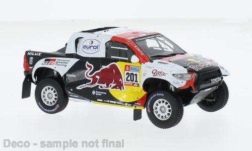 IXO 1:43 Toyota GR DKR Hilux T, #201, Rallye Dakar N.Al-Atti 