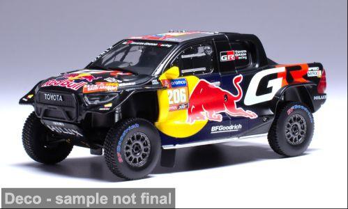 IXO 1:43 Toyota GR DKR Hilux Evo T1U, Rally Dakar, 2024,#206 