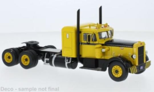 IXO 1:43 Peterbilt 350 - yellow/black - 1952 