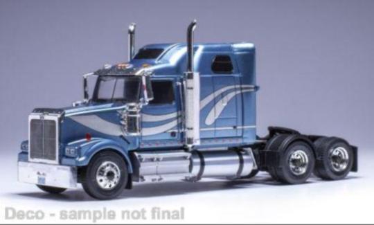 IXO 1:43 Western Star 4900 - metallic-blue - 1997 