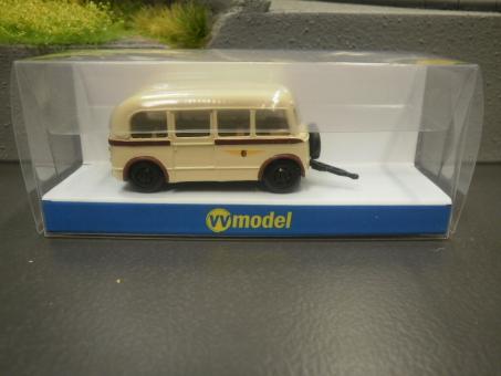 V & V model TT 1:120 IFA W 701/S Busanhänger DVB Dresden 