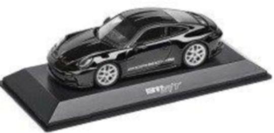 Spark/Minichamps 1:43 Porsche 911 S/T (992) - black 