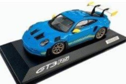 Minichamps 1:43 Porsche 911 GT3 RS (992) Blue/Yellow 