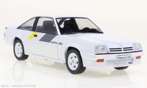 White Box 1:24 Opel Manta B GSI - white/decor - 1984 