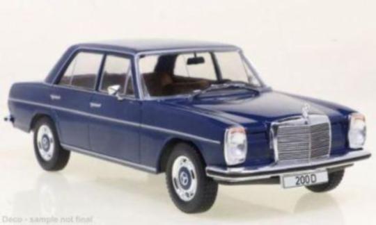 White Box 1:24 Mercedes 200 D (W115) - darkblue - 1968 