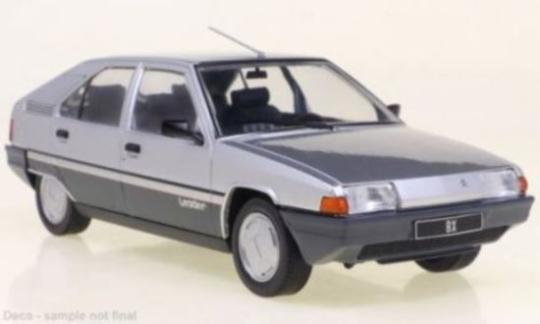 White Box 1:24 Citroen BX Leader - silver - 1985 