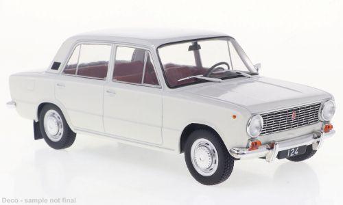 White Box 1:24 Fiat 124 - white 