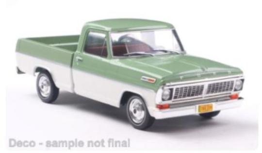 White Box 1:24 Ford F-100 (1970) - green/white 