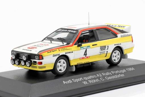 CMR 1:43 Audi Sport Quattro A2 - Walter Röhrl / Geistdörfer - Rallye Portugal 84 