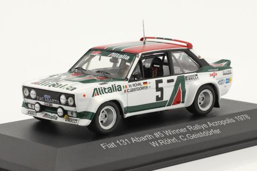 CMR 1:43 Fiat 131 Abarth #5 Winner Rallye Acropolis 1978 (Rö 