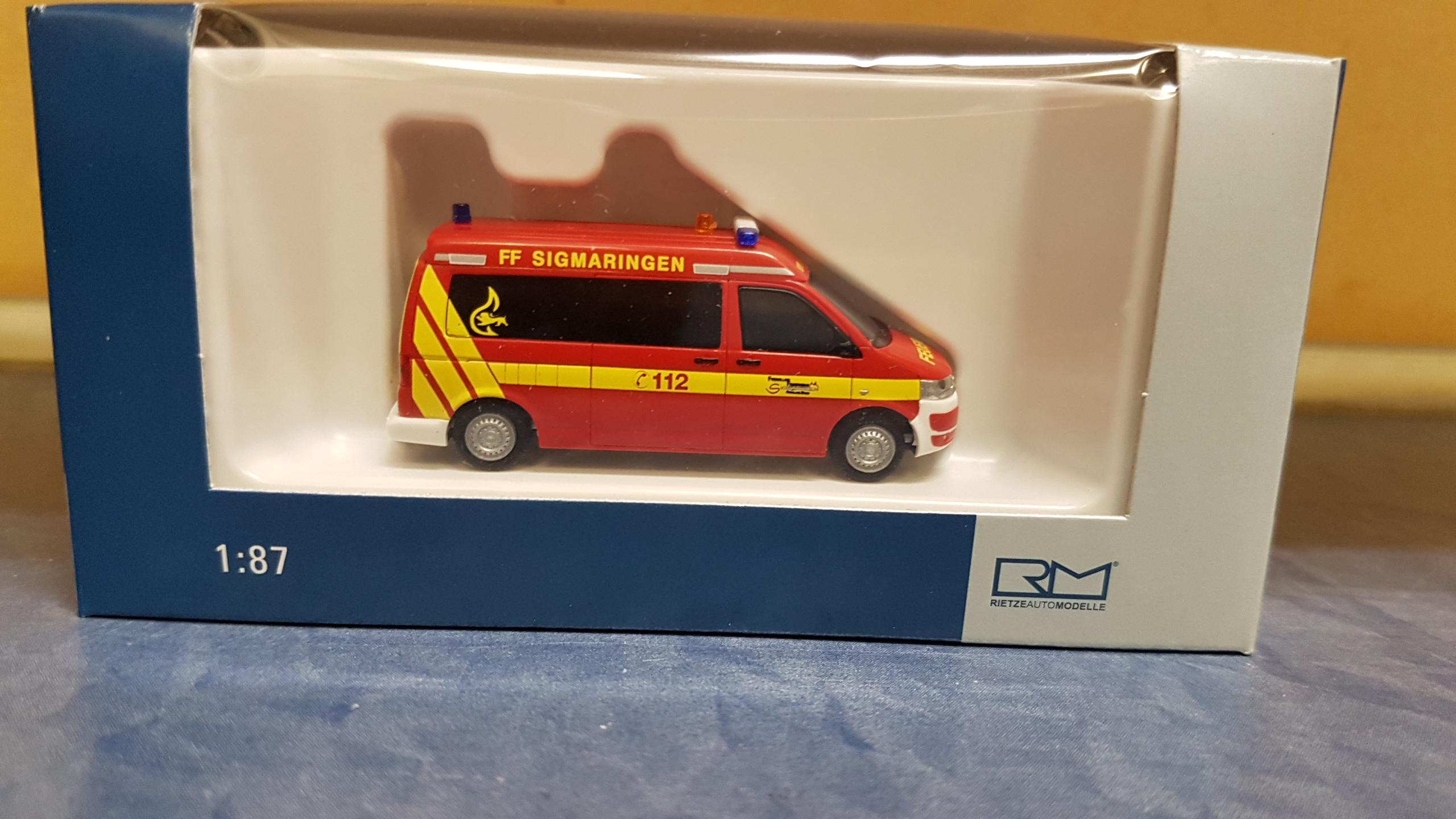 Ds Automodelle Modellbauvertrieb Rietze Vw T Feuerwehr Sigmaringen Purchase Online