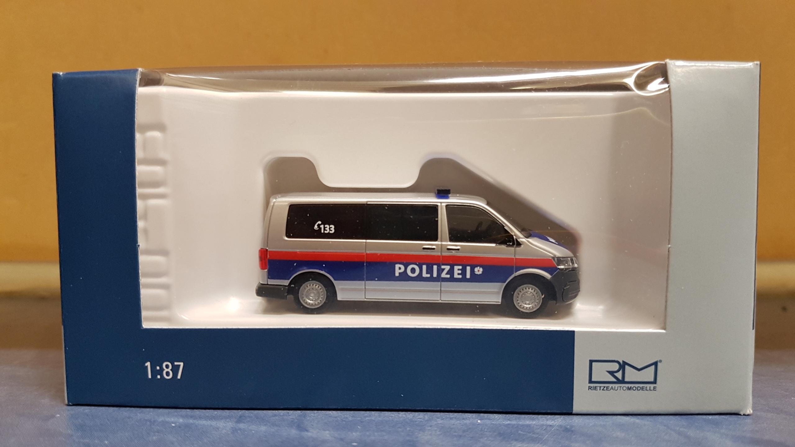 Ds Automodelle Modellbauvertrieb Rietze Vw T Polizei At Online Kaufen