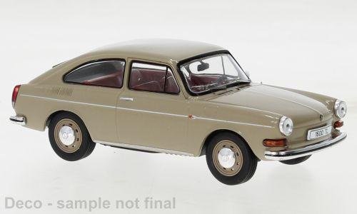 DS Automodelle Modellbauvertrieb, IXO 1:43 VW 1600 TL - beige - 1969