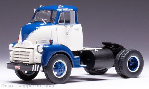 DS Automodelle Modellbauvertrieb, IXO 1:43 GMC 950 COE (1954) - blue/white